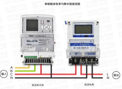 威勝電表DDZY102-Z單相載波電表、威勝單相電子式電表與威勝集中器接線時有哪些不同？