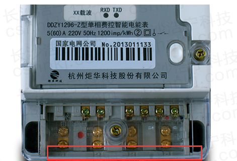 220v單相電表接線圖